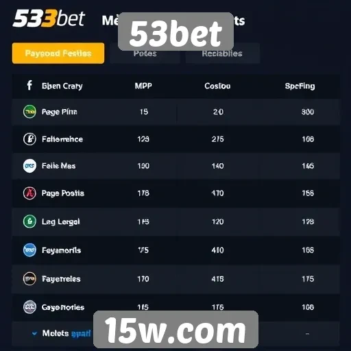 Comparação de métodos de pagamento no 53bet